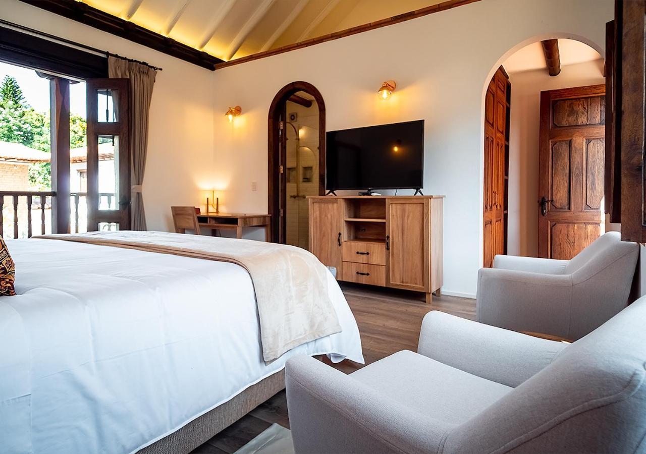 Hotel Casa Alcestre Villa de Leyva Eksteriør bilde