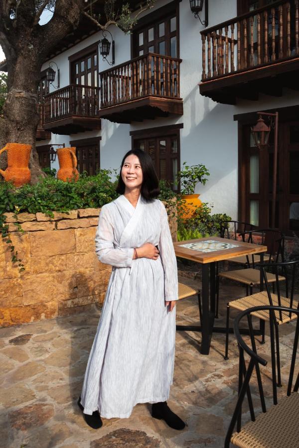 Hotel Casa Alcestre Villa de Leyva Eksteriør bilde