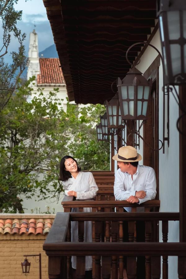 Hotel Casa Alcestre Villa de Leyva Eksteriør bilde