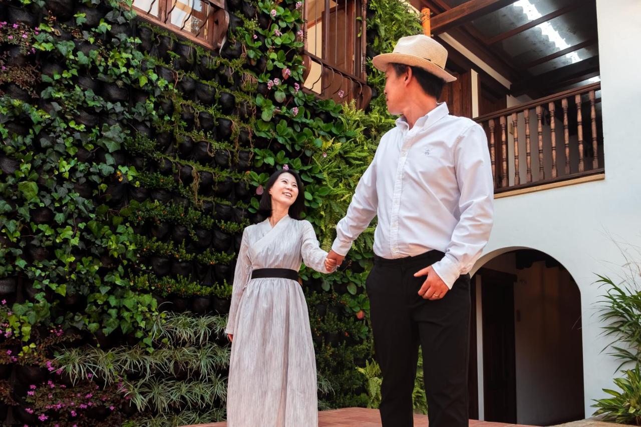 Hotel Casa Alcestre Villa de Leyva Eksteriør bilde