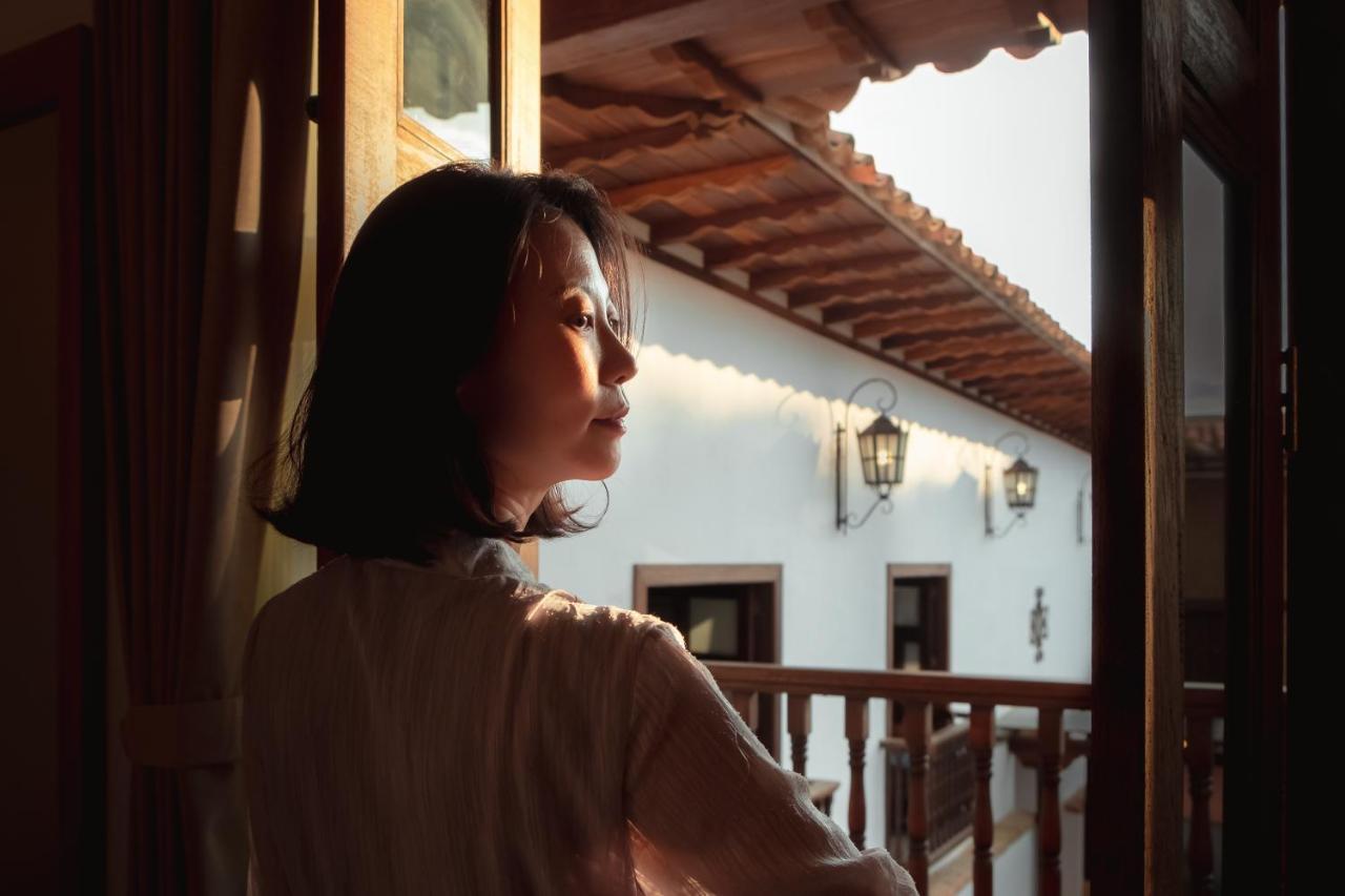 Hotel Casa Alcestre Villa de Leyva Eksteriør bilde