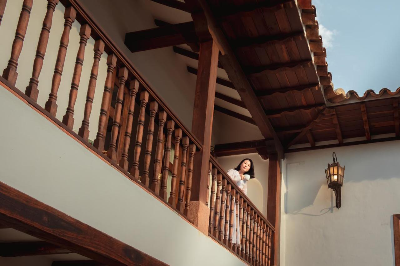 Hotel Casa Alcestre Villa de Leyva Eksteriør bilde