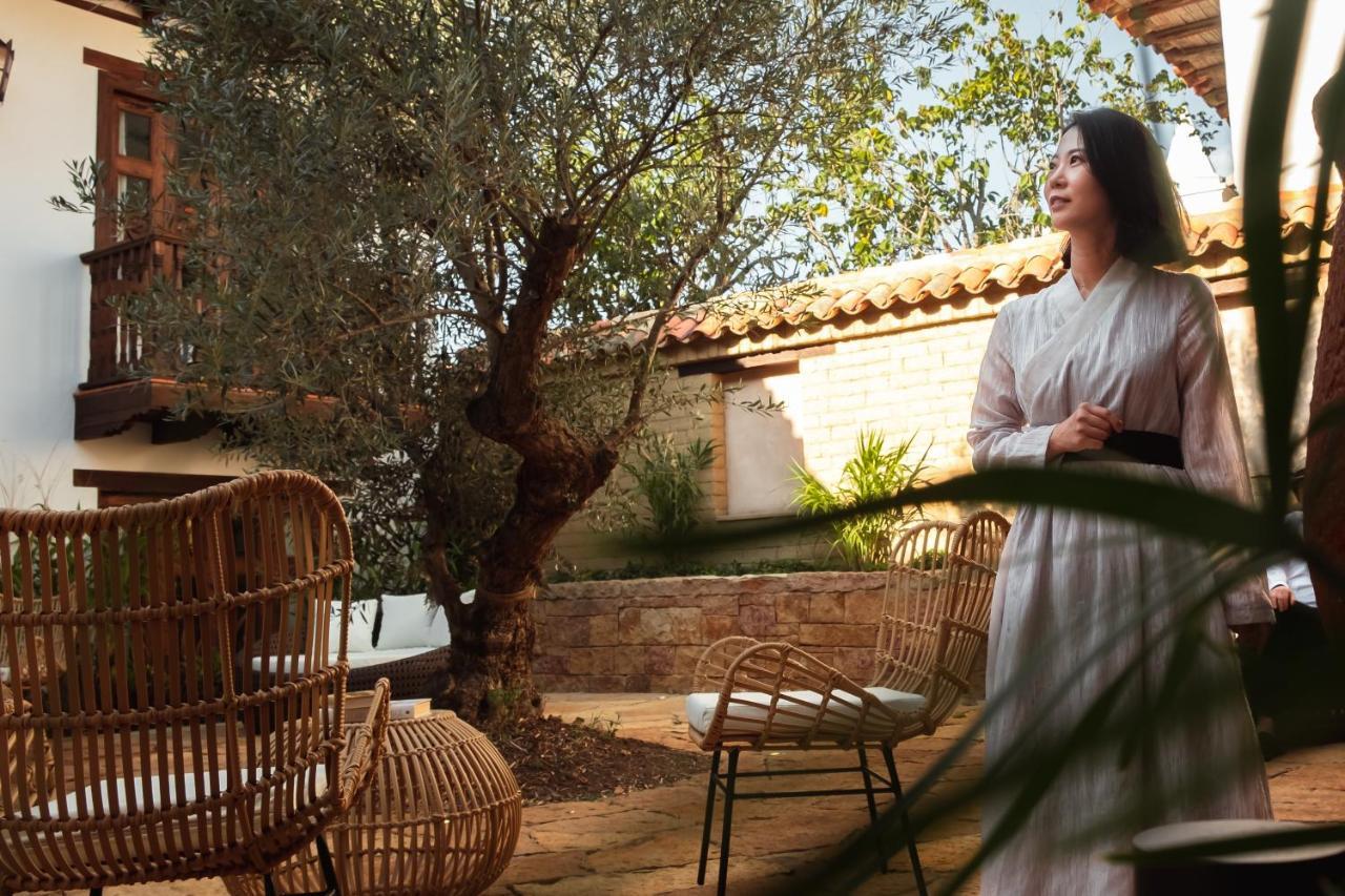 Hotel Casa Alcestre Villa de Leyva Eksteriør bilde