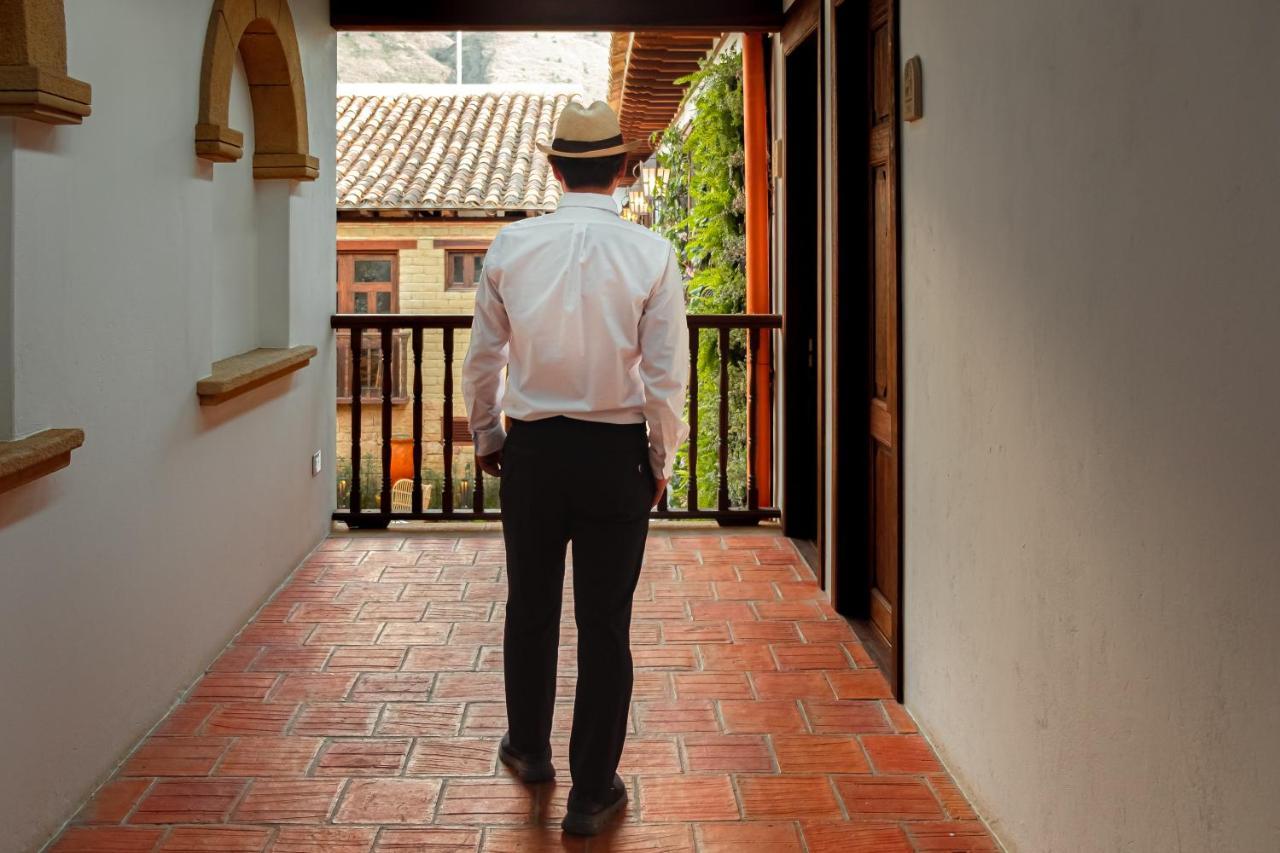 Hotel Casa Alcestre Villa de Leyva Eksteriør bilde