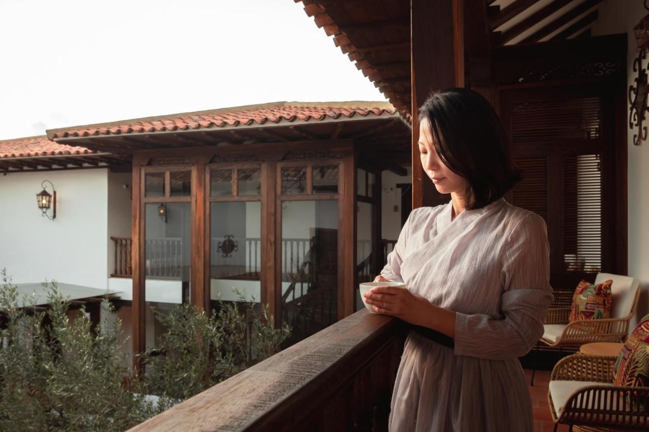 Hotel Casa Alcestre Villa de Leyva Eksteriør bilde